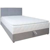 Continental gulta Levi 140X200Cm, ar matraci, pelēka 4741243782365