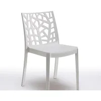 Dārza krēsls Bica Matrix balts 16352