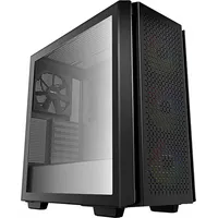 Deepcool Mid Tower Case Cg560 Side window, Black, Mid-Tower, Power supply included No R-Cg560-Bkaae4-G-1
