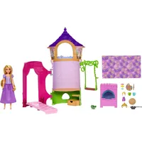Disney Princess Rapunzels Tower Playset  Hlw30 - Mattel Salātlapiņa komplektā ar torni 0194735120499