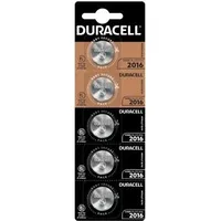 Duracell Cr2016 baterijas 3V litija Dl2016 iepakojumā 5 gb. Bat2016.D5