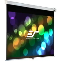Elite Screens Manual Series M113Nws1 Diagonal 113 , 11, Viewable screen width W 203 cm, White