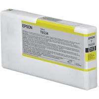 Epson T6534 Ink cartrige, Yellow, 200Ml C13T653400