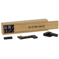 Goki Domino galda spēle koka kastītē 15336