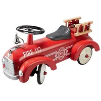 Goki Ride-On vehicle fire brigade 14162 ugunsdzēsēju Retro stila skrejritenis