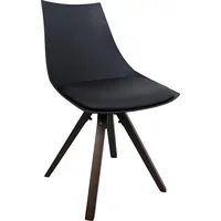 Krēsls Adele, melna plastmasa 4741243219175