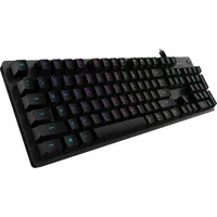 Logitech G512 Carbon Lightsync Rgb Mechanical Gaming Keyboard with Gx Red switches Eng 920-009370
