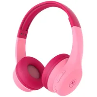 Motorola Kids Headphones Moto Jr300 Built-In microphone, Over-Ear, Wireless, Bluetooth, Pink 505537470994