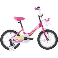 Novatrack 16 Twist pink bērnu velosipēds 161Twist.pn20