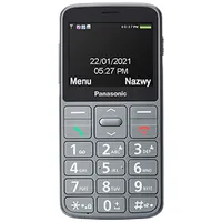 Panasonic Kx-Tu160 Easy Use Mobile Phone, Grey Kx-Tu160Exg