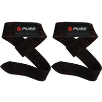 Pure2Improve Buffalo Lifting Straps Black Fitnesa aksesuārs P2I201100