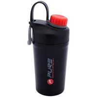 Pure2Improve Thermo Bottle Shaker, 600 ml Black P2I361240