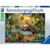 Ravensburger 17435 Puzzle Leopards In The Jungle 1500 gabaliņi 4005556174355