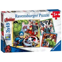 Ravensburger puzle Marvel Avengers 3X49P, 08040 4060602-1126
