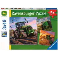Ravensburger Puzzle 3X49 gabaliņi John Deere Season 05173 4005556051731