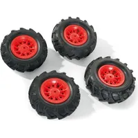 Rolly Toys Riteņi ar gumijas piepūšamam riepam traktoriem rollyTrac Air Tyres 4 gab. 409587 Vāci