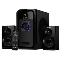 Speakers Sven Ms-2051, black 55W, Fm, Usb/Sd, Display, Rc, Bluetooth Sv-014988
