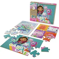 Spinmaster Games puzles komplekts Gabbys Dollhouse, 3 puzles, 6066549 4060602-1679