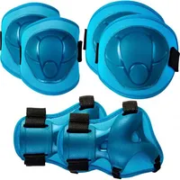 Spokey Buffer protective pads set, elbows/knees/wrists, Size Xs, Dark blue 927481