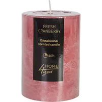 Svece Fresh Cranberry, D6.8Xh9.5Cm, rozā  smaržas- dzērveņu 4741243800830