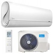 Midea gaisa kondicionieris-siltumsūknis Breezeless 2.6/2.9Kw Msfaau-12Hrfn8-Qrd6Gw / Mox230-12Hfn8-Qrd6Gw-B 