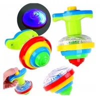 Citas rotaļlietas - Krāsains spīdošs vilciņš Spining Top Gr0104, Jm-Gr0104,