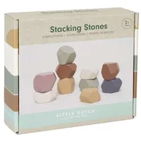 Koka rotaļlietas - Little Dutch Stacking stones Vintage klucīši, 8713291771017, Klucīši