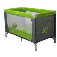 Manēžas un ceļojumu gultas - Coto Baby Samba Green Ceļojumu gultiņa manēža, Łóżeczko Zielony, manēža