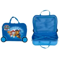 Mugursomas un somas - Bērnu koferis ar riteņiem Nickelodeon Paw Patrol Blue, Walizka Podróżna Na Kółkach Psi Patrol,
