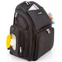 Somas ratiem - Mugursoma Organaizers Safety 1St Diaper Black, 0001645057000, Back Pack Plecak 1S, mugursoma ar kabatām