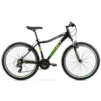Vīriešu velosipēdi - velosipēds Romet Rambler R6.1 Jr 26 black 17M, 5000000299720, melns Ar 2226162