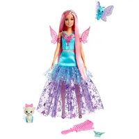 Barbie Lelles un aksesuāri - A Touch Of Magic New Character Malibu Hlc32 Lelle, 0194735112197, Co-Lead Doll  Malibu, Lelle