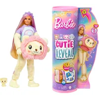 Barbie Lelles un aksesuāri - Cutie Reveal Cozy Cute Tees Hope Lion Hkr06 Lelle, 0194735106905, Lion, Lelle