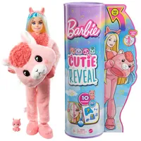 Barbie Lelles un aksesuāri - Cutie Reveal Dreamland Fantasy Lama Hjl60 Lelle, 0194735089499, Lama, Lelle