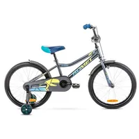 Bērnu velosipēdi - pusaudžu velosipēds Romet Tom Graphite 20 collas, 5000000248476, Grafīts Ar 2120059 10S Velosipēds, Pusaudžu