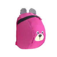 Mugursomas un somas - Bērnu mugursoma Bear 6305/1 pink, Kik-6305.1,