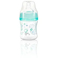 Pudeles - Bērnu pudele ar plato kakliņu 120Ml Babyono blue 402/03, 5901435411025, Ono-402.03