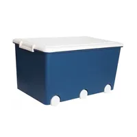 Rotaļlietu kastes - Kaste mantu glabāšanai 58 x 40 33 cm Tega Baby dark blue Pw-001-164, Tega-Pw001.Db, P