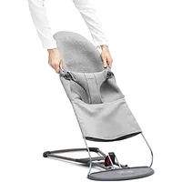 Šūpuļkrēsliņi un šūpoles - Babybjorn Light grey 3D Jersey 012072 Pārvalks šūpuļkrēsliņam, Fabric Seat Bouncer Jersey, šūpuļkrēsliņam