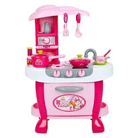 Virtuves, trauki un produkti - Babymix Little Kitchen Art.46425 Bērnu virtuve ar aksesuāriem, Art.46425, aksesuāriem