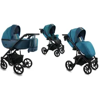 Bērnu rati 2In1 - Bexa Air Turquoise 2In1, AirTurquoise-2In1 Pram, stroller, Eco Rati