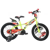 Bērnu velosipēdi - divriteņi divritenis velosipēds Dino bikes Raptor Green 12 612L-Rp,