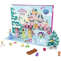 Dāvanas Meitenēm - Disney Princess Advent Calendar  16 surprises Hlx06 Adventes Kalendārs 4 Lelles, 0194735121236, Small Doll Calendar,