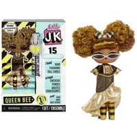 L.o.l. Lelles un aksesuāri - Mga Lol Surprise J.k. Queen Bee Mini Fashion Doll with 15 Surprises, 37573 L. O. J.k Laleczka Bee,