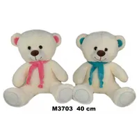 Mīkstās rotaļlietas - Plīša lācis dažādas 30 cm M3702, M3702