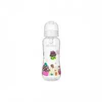 Pudeles - Bērnu pudele ar šauru kakliņu 250 ml Akuku white A0005, Al-A0005,