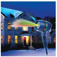 Ziemassvētku Rotājumi - Lāzera Projektors Star Shower Motion 2 režīmi, 1273822082472, QuotŽvaigždžių lietusquot šviesa T20076,