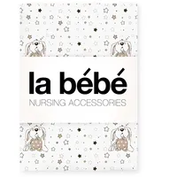 Bērnu gultas veļa 2 daļas - La Bebe Nursing Cotton Bunnies dabīgas kokvilnas komplekts 2-Daļīgs 100X135/40X60Cm, 2000000180878,
