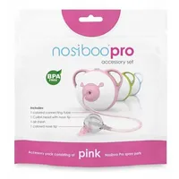 Deguna aspiratori - Aksesuāri Elektriskam bērnu deguna aspiratoram Nosiboo Pro/Pro2 Pink, Zestaw Akcesoriów do Aspiratora Pro