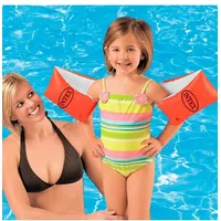 Peldriņķi, matrači un peldvestes - Piepūšamās aproces peldēšanai 6-12 gadi Intex Orange 58641,